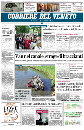 Cover of Corriere del Veneto (Venezia e Mestre)