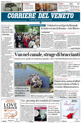 Cover of Corriere del Veneto (Vicenza e Bassano)