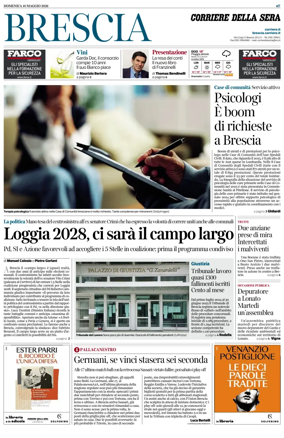 Cover of Corriere della Sera (Brescia)