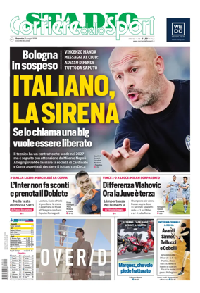 Cover of Corriere dello Sport Stadio (Bologna)