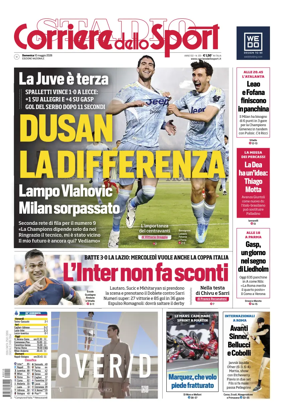 Cover of Corriere dello Sport