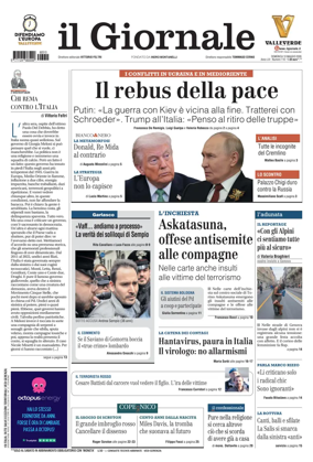 Cover of Il Giornale (Italy)