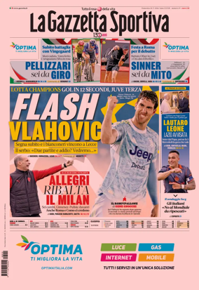 Cover of La Gazzetta dello Sport - Napoli