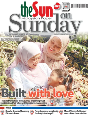 Cover of The Sun (Malaysia)