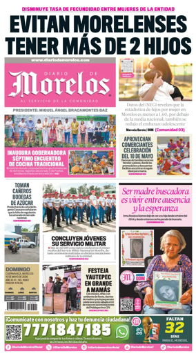 Cover of Diario de Morelos