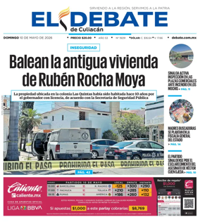 Cover of El Debate de Culiacan