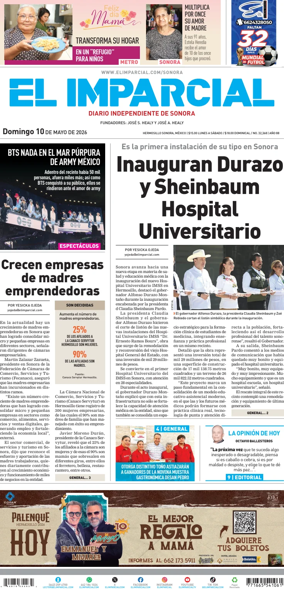 Cover of El Imparcial