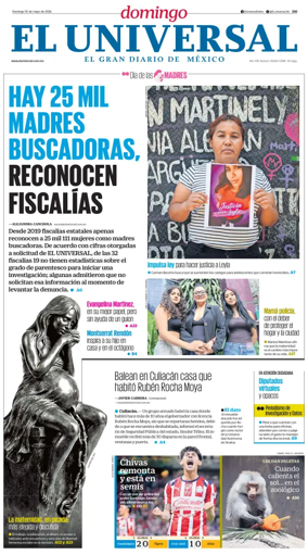 Cover of El Universal