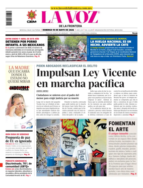 Cover of La Voz de la Frontera