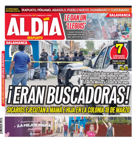 Cover of Periodico Al Dia (Irapuato)
