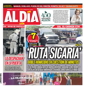 Cover of Periodico Al Dia (Leon)