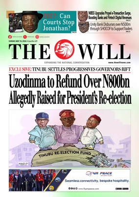 Cover of THEWILL NEWSPAPER