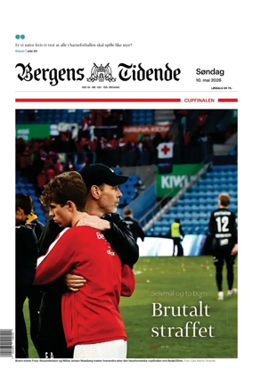 Cover of Bergens Tidende