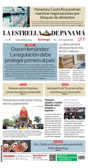 Cover of La Estrella de Panama