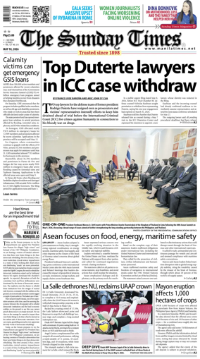 Cover of The Manila Times