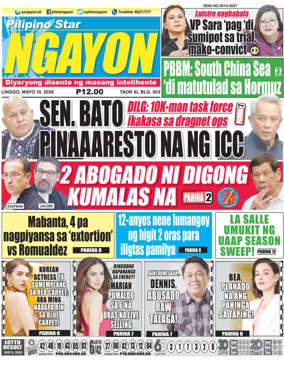Cover of Pilipino Star Ngayon