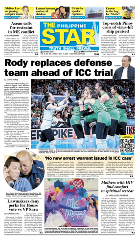 Cover of The Philippine Star