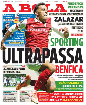 Cover of A BOLA (Portuguese)
