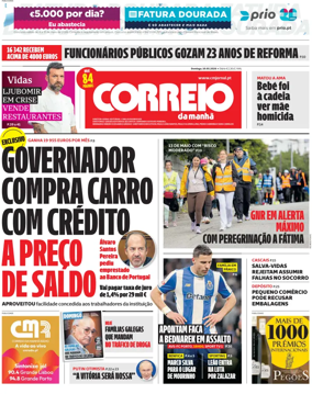 Cover of Correio da Manha Weekend