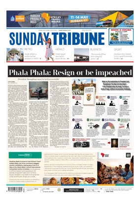 Cover of Sunday Tribune