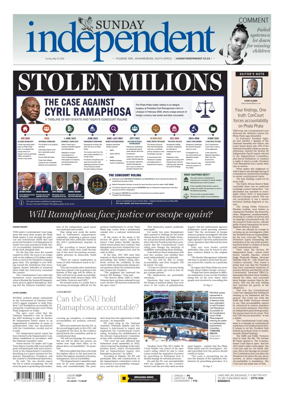 Cover of The Sunday Independent