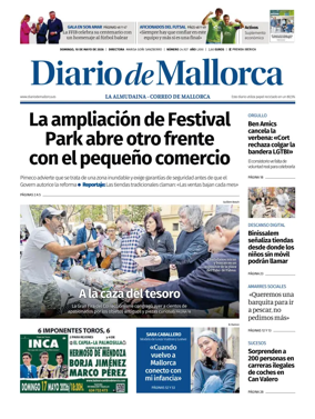 Cover of Diario de Mallorca