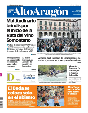 Cover of Diario del Alto Aragon