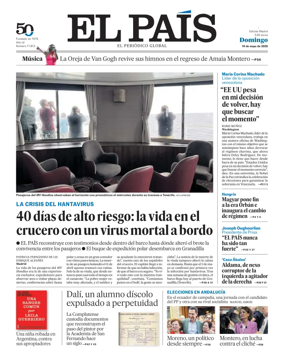 Cover of El Pais Madrid