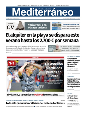 Cover of El Periodico Mediterraneo