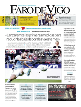Cover of Faro de Vigo
