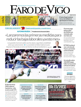 Cover of Faro de Vigo (Ourense)