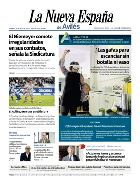 Cover of La Nueva Espana (Aviles)