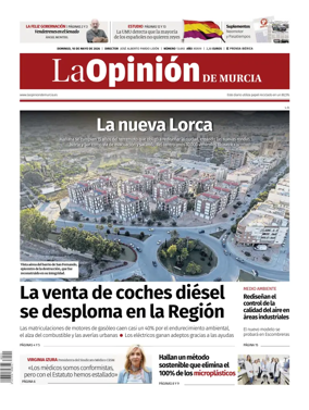 Cover of La Opinion de Murcia