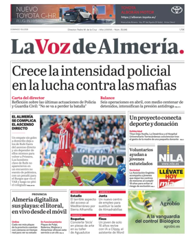 Cover of La Voz de Almeria