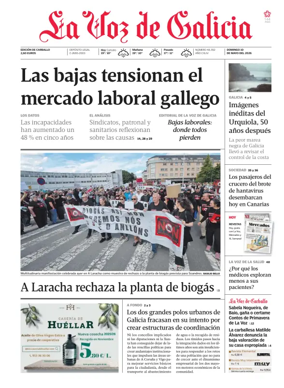 Cover of La Voz de Galicia (Carballo)