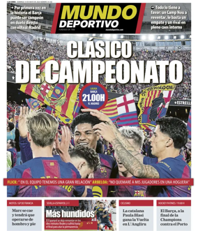 Cover of Mundo Deportivo (Barcelona)