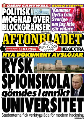 Cover of Aftonbladet