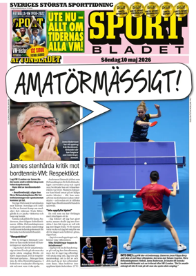 Cover of Sportbladet