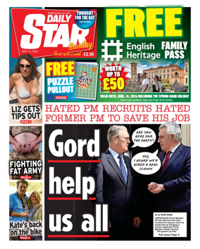 Cover of Daily Star Sunday