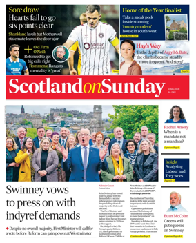 Cover of Scotland on Sunday