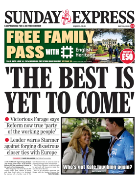 Cover of Sunday Express