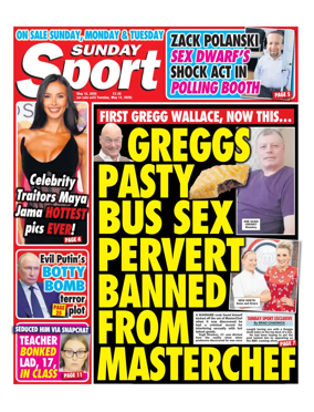 Cover of Sunday Sport