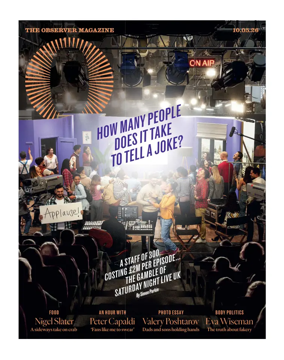 Cover of The Observer Magazine