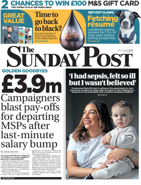 Cover of The Sunday Post (Inverness)