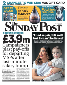 Cover of The Sunday Post (Newcastle)