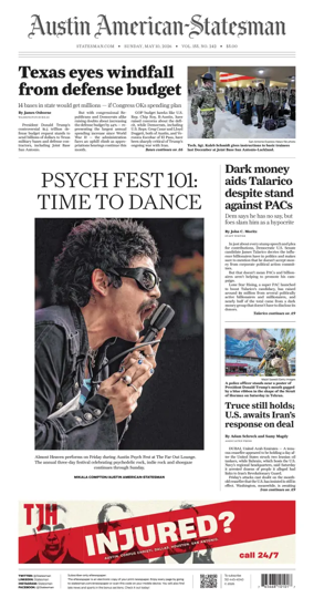Cover of Austin American-Statesman