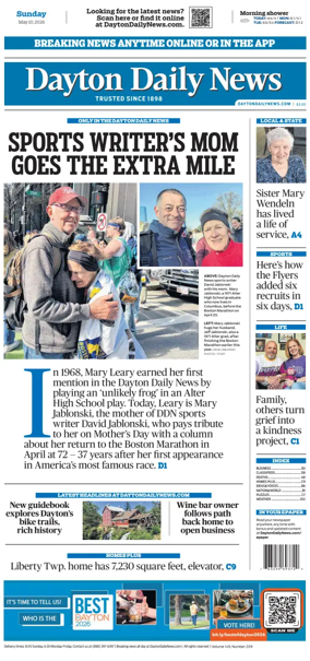 Cover of Dayton Daily News