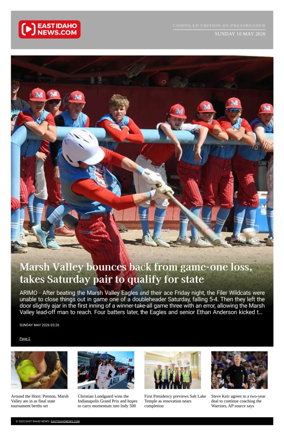 Cover of East Idaho News