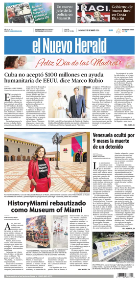 Cover of El Nuevo Herald (Sunday)