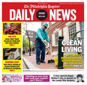 Cover of Philadelphia Daily News